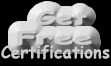 u can get 100% FREE certificates at every level